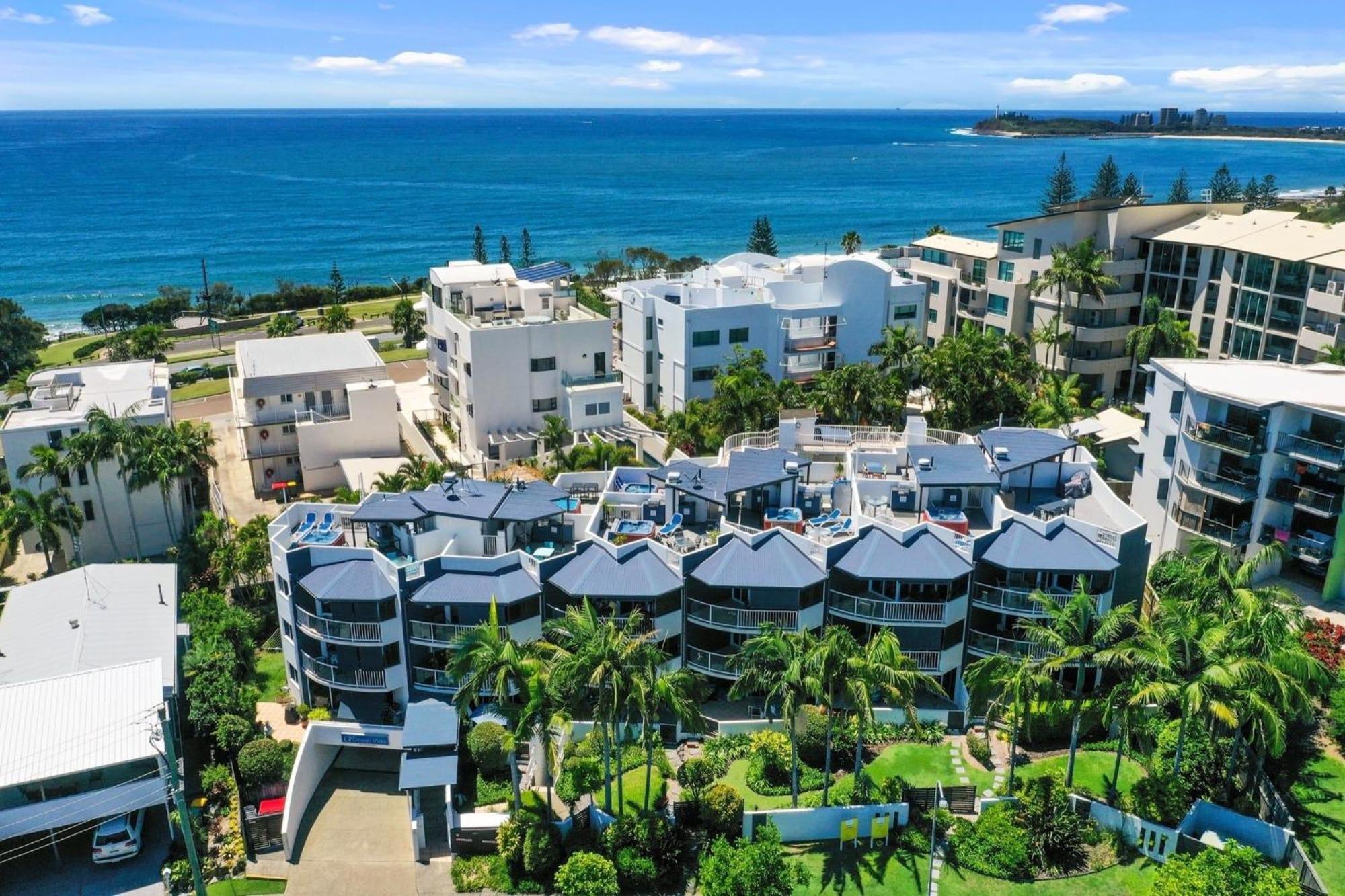 Aparthotel Ocean Vista On Alex Alexandra Headland Exteriér fotografie